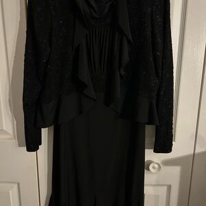 Elegant Black Women's Dress